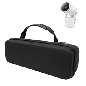 goshyda projector carrying case for samsung the freestyle, hard eva portable storage case fits for the freestyle 30in to 100in projector
