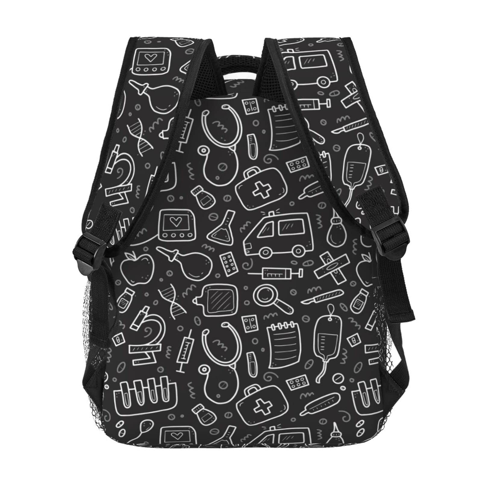Juoritu Nurse Backpacks, Laptop Backpacks for Travel Work Gifts, Lightweight Bookbags for Men and Women