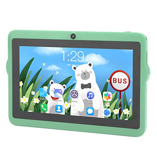 AMONIDA Toddler Tablet, 100‑240V Dual Camera 8 Core CPU 2GB 32GB Kids Tablet for Babies (US Plug)