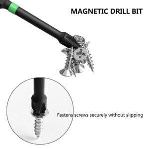 Magnetic Phillips Bits Set - BPQWLF Phillips Impact Bits, Magnetic Phillips Head Drill Bits, 1/4 Inch Hex Shank Quick Release (6PC,25-150mm)