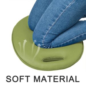 Kneeling Pad, Memory Foam Knee Cushion Soft Garden Kneeler Portable Kneeling Mat with Handle for Long Gardening Hours, Workout