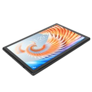 gloglow tablet pc, 5gwifi octa core cpu 10.1in tablet 100‑240v 5.0 8gb ram 256gb rom black for home (us plug)
