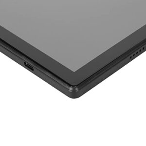 Soraz Computer Tablet, 100-240V US Plug 8GB RAM WiFi Computer Tablet 10 Inch WiFi 128GB ROM 8 Core MT6753 CPU (Black)