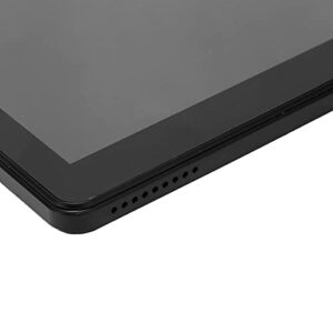 HD Tablet, US Plug 100‑240V 2 Card Slots Dual Camera Office for Business (Black)