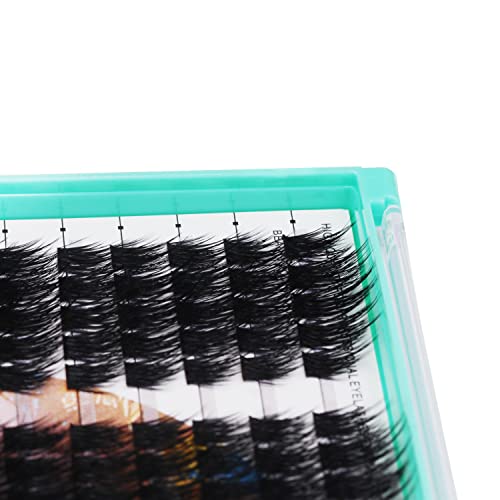 Bodermincer XXXL Tray D Curl 280 Clusters DIY Lashes Extensions Kit at Home (12mm Lashes Kit)