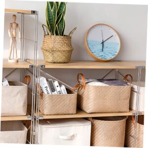 ORFOFE Foldable Storage Basket Closet Baskets Shelf Basket Nursery Decor Storage Cubes Clothes Storage Basket Baskets for Organizing Closet Bin Toy Canvas Desktop Fabric Laundry Basket