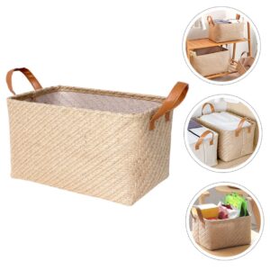 ORFOFE Foldable Storage Basket Closet Baskets Shelf Basket Nursery Decor Storage Cubes Clothes Storage Basket Baskets for Organizing Closet Bin Toy Canvas Desktop Fabric Laundry Basket