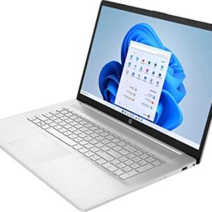 HP 2023 Flagship Newest 17.3" HD+ Business Laptop, Intel 4-Core i3-1125G4(> i5-1035G7), 32GB RAM, 1TB SSD, Lightweight, Fast Charge, Bluetooth, WiFi, Numeric Keypad, Webcam, W/HDMI, Win 11 S, Silver