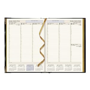 Brownline 2024 Executive Weekly Planner, Appointment Book, 12 Months, January to December, Sewn Binding, 10.75" x 7.75", Trilingual, Assorted Colors, 1 Count (CBE512.ASX-24)