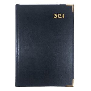 Brownline 2024 Executive Weekly Planner, Appointment Book, 12 Months, January to December, Sewn Binding, 8.187" x 5.625", Trilingual, Assorted Colors (CBE507.ASX-24)