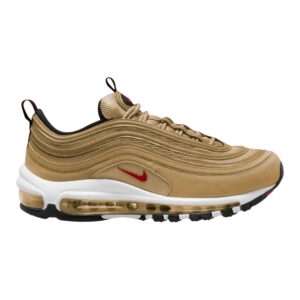 Nike Air Max 97 Og Womens Shoes Size- 12, Metallic Gold/Varsity Red