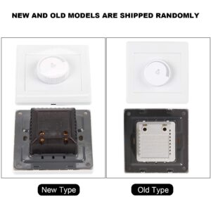 1Pcs Practical Home Wall, Led Dimmer Switch Mounted Knob Lamp Brightness Controller Panel Dimmer Switch New