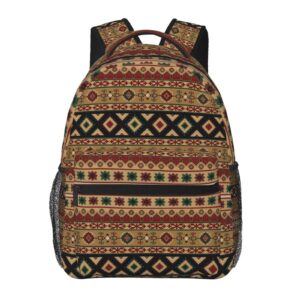 juoritu western aztec geometry backpacks, laptop backpacks for travel work gifts, lightweight bookbags for men and women