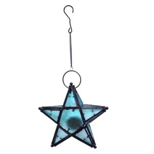 caxusd star decor taper candle home decorations aroma burner stand decorative candle holder tea light lantern star decorations wedding decorations pentagram hanging ornament candlestick
