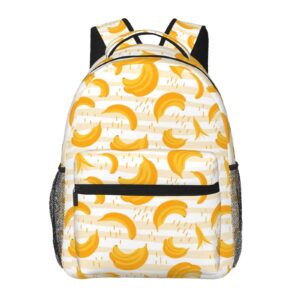 juoritu bananas backpacks, laptop backpacks for travel work gifts, lightweight bookbags for men and women