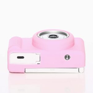 Pocoukate Case for Sony ZV-1F, ZV-1 II/ZV-1M2 Vlog Camera, ZV1F Camera Silicone Cover Skin, Anti-Scratch Slim Fit Soft Sleeve with ZV1 F Screen Protector- Pink