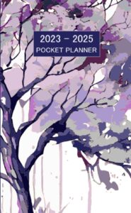 pocket planner 2023-2025 for purse: from june 2023 to december 2025, with calendars