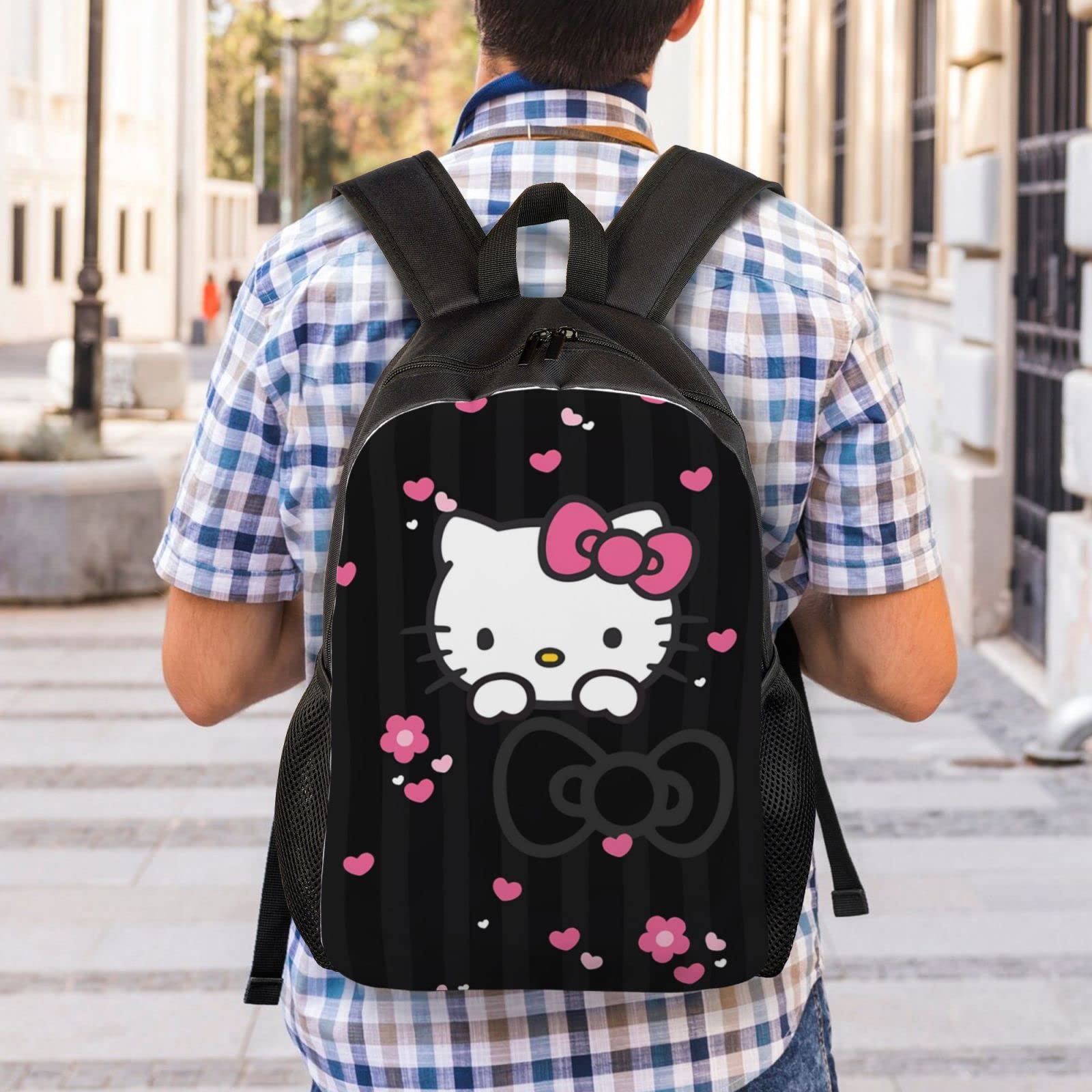 Mekirto Cute Kitty Backpacks Rucksack Animals High Capacity Bags Travel