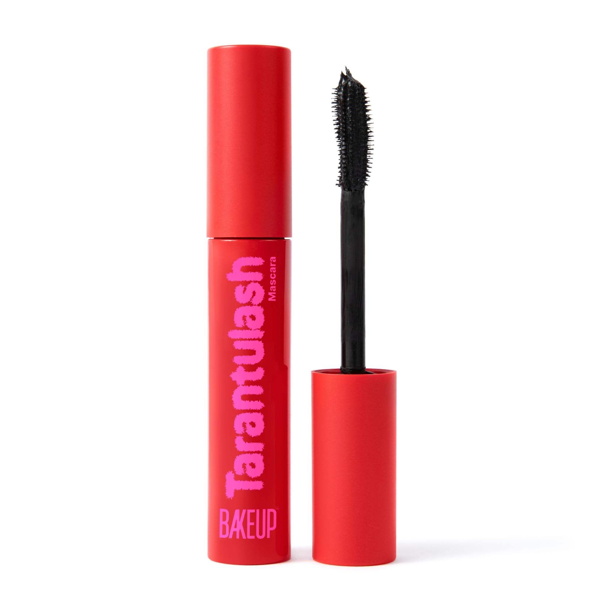 BAKEUP Tarantulash Lash Volumizing & Conditioning Vegan Mascara, Build Bold Lashes, Black