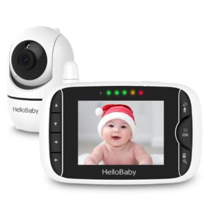 hellobaby monitor mount for hb65/hb66/hb6250/hb6550/hb6339 baby monitor camera,twist mount without tools or wall damage