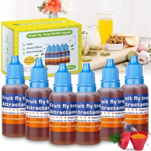 fruit fly trap bait only,fly insects trap attractant for indoor outdoor,effective fruit fly trap refills liquid,fruit fly trap bait refill for home,kitchen,plants