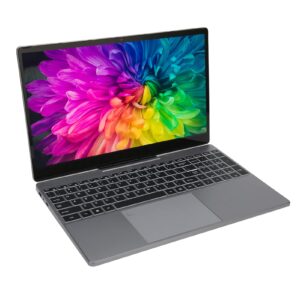 15.6 laptop computer, ips fhd touch screen, for intel n95 processor, for windows 11 pro,ddr5 12gb, dual band wifi, bluetooth 4.2, backlit keyboard, fingerprint reader, various (us plug 256gb)