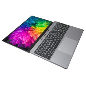 15.6 Laptop Computer, IPS FHD Touch Screen, for Intel N95 Processor, for Windows 11 Pro,DDR5 12GB, Dual Band WiFi, Bluetooth 4.2, Backlit Keyboard, Fingerprint Reader, Various (US Plug 256GB)