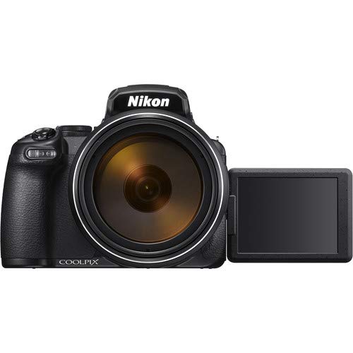 COOLPIX P1000 Digital Camera with 125X Optical Zoom + Pixibytes Pro 6 Pcs Bundle (Renewed)
