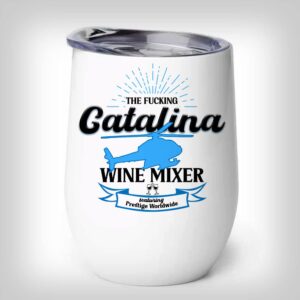 stainless steel wine tumbler - the fucking catalina wine mixer