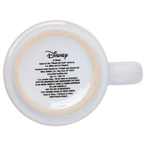 Silver Buffalo Disney Winnie the Pooh Honey Hunny Drips 4pc Stackable Ceramic Espresso Small Cup Set, 3 Ounces