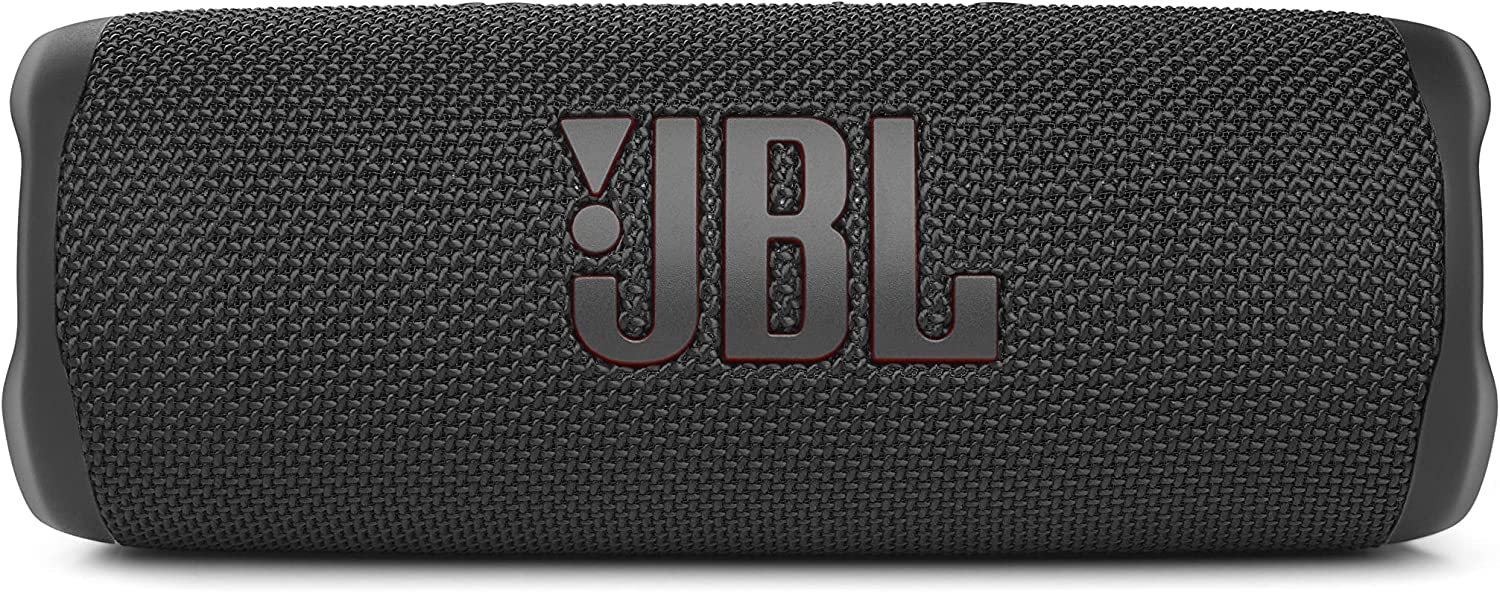 JBL Flip 6 IP67 Waterproof Portable Wireless Bluetooth Speaker with Exclusive Protective Hardshell Case (Black)