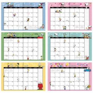 2024 PEANUTS® Desk Planner & Calendar, 8.5-Inch x 11-Inch Size Closed, 11-Inch x 17-Inch Size Open, Large Bookstore-Quality Monthly Calendars for Kitchen & Office, by Current