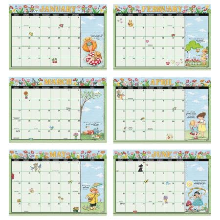 2024-2025 Mary Engelbreit® Desk Calendar Pad, 11-Inch x 16-1/4-Inch Size, Large 24-Month Bookstore-Quality Calendars for Kitchen & Office, by Current