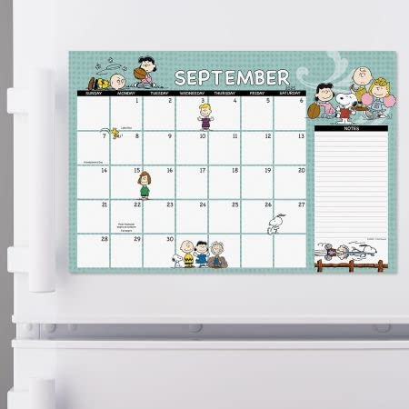 2024-2025 PEANUTS® Desk Calendar Pad, 11-Inch x 16-1/4-Inch Size, Large 24-Month Bookstore-Quality Calendars for Kitchen & Office, by Current