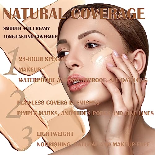 6 Colors Concealer,Black & White 3 In 1 Color Contouring Palette With Brush,for Dark Circles, Freckles, Blemishes Cream Concealer,Waterproof&Long-Lasting Beginners&Professional Makeup Artist Contour Palette CreamWith Brush