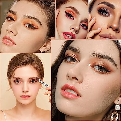 10 Colors Eyeshadow Palette-Matte Naked High Pigmented Eye Shadow,Naturing-Looking, Waterproof&Long Lasting Neutral Cream Korean Makeup Eye Shadow Palette for Older Women (Cement Color)