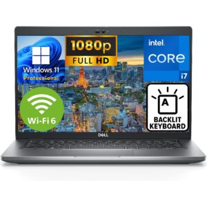 2023 dell latitude 5430 14" fhd business laptop computer, 12th gen intel 10 cores i7-1265u up to 4.8ghz, 16gb ddr4 ram, 512gb pcie ssd, wifi 6e, bt 5.2, backlit keyboard, thunderbolt 4, windows 11 pro