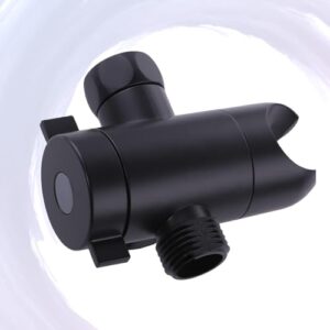 liweike 3 way shower diverter valve 1/2” with hand shower bracket for bathroom hand shower hardware accessory