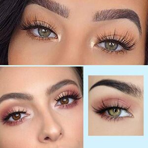 DYSILK Lashes Natural Look - 5 Pairs 6D Lashes Faux Mink Eyelashes