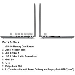 Dell 2023 Latitude 5430 14" FHD Business Laptop Computer, 12th Gen Intel 10 Cores i7-1265U up to 4.8GHz, 32GB DDR4 RAM, 1TB PCIe SSD, WiFi 6E, BT 5.2, Backlit Keyboard, Thunderbolt 4, Windows 11 Pro