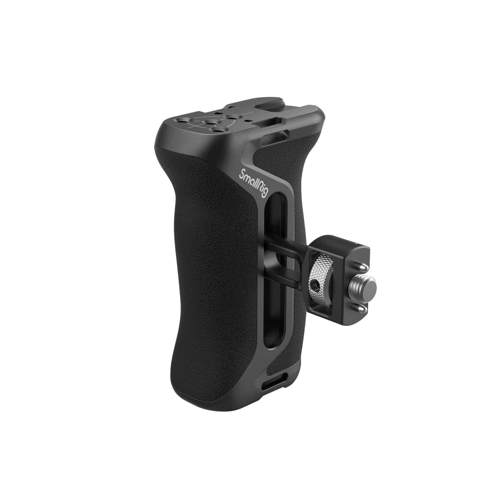 SmallRig Locating Side Handle for ARRI, 36mm Up/Down Adjustable, Left or Right Side Ergonomic Handgrip for Camera Cages, Built-in 1/4"-20 Threaded Hole, Strap Hole, Cold Shoe - 4016