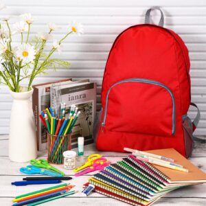 Colarr 30 Pack Backpacks Bulk Christmas Gift with 810 Piece School Supplies Kits Include Notebooks Ballpoint Pens Pencil Pouch Sharpeners Highlighters for Elementary Middle and High School Students