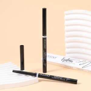 Docolor Eyeliner Gel Pen Ultra-Pigmented Waterproof Smudge-proof Gel Eye Liner Pencil, White
