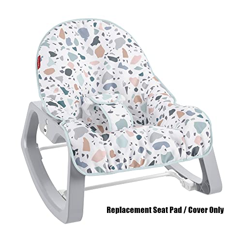 Replacement Part for Fisher-Price Infant-to-Toddler Rocker - GKH64 ~ Rocking Chair Replacment Seat Pad/Cover ~ Pacific Pebble Print