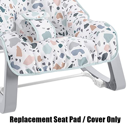 Replacement Part for Fisher-Price Infant-to-Toddler Rocker - GKH64 ~ Rocking Chair Replacment Seat Pad/Cover ~ Pacific Pebble Print