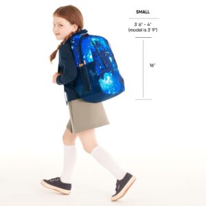 Lands' End Kids' ClassMate Blue Galaxy Space Small