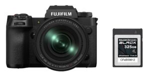 fujifilm x-h2 mirrorless digital camera xf16-80mm kit w/ 325gb cf express bundle