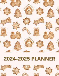 2024-2025 planner: two year monthly schedule organizer from january through december (24 months) with us federal holidays