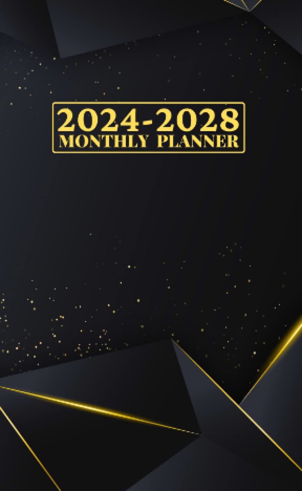 2024-2028 Monthly Pocket Planner: Small 5 Year Monthly Pocket Calendar for Purse with Goals, Calendar, Schedule Organizer | 60 Months Calendar Monthly ... & family Birthdays, contacts -Floral Cover