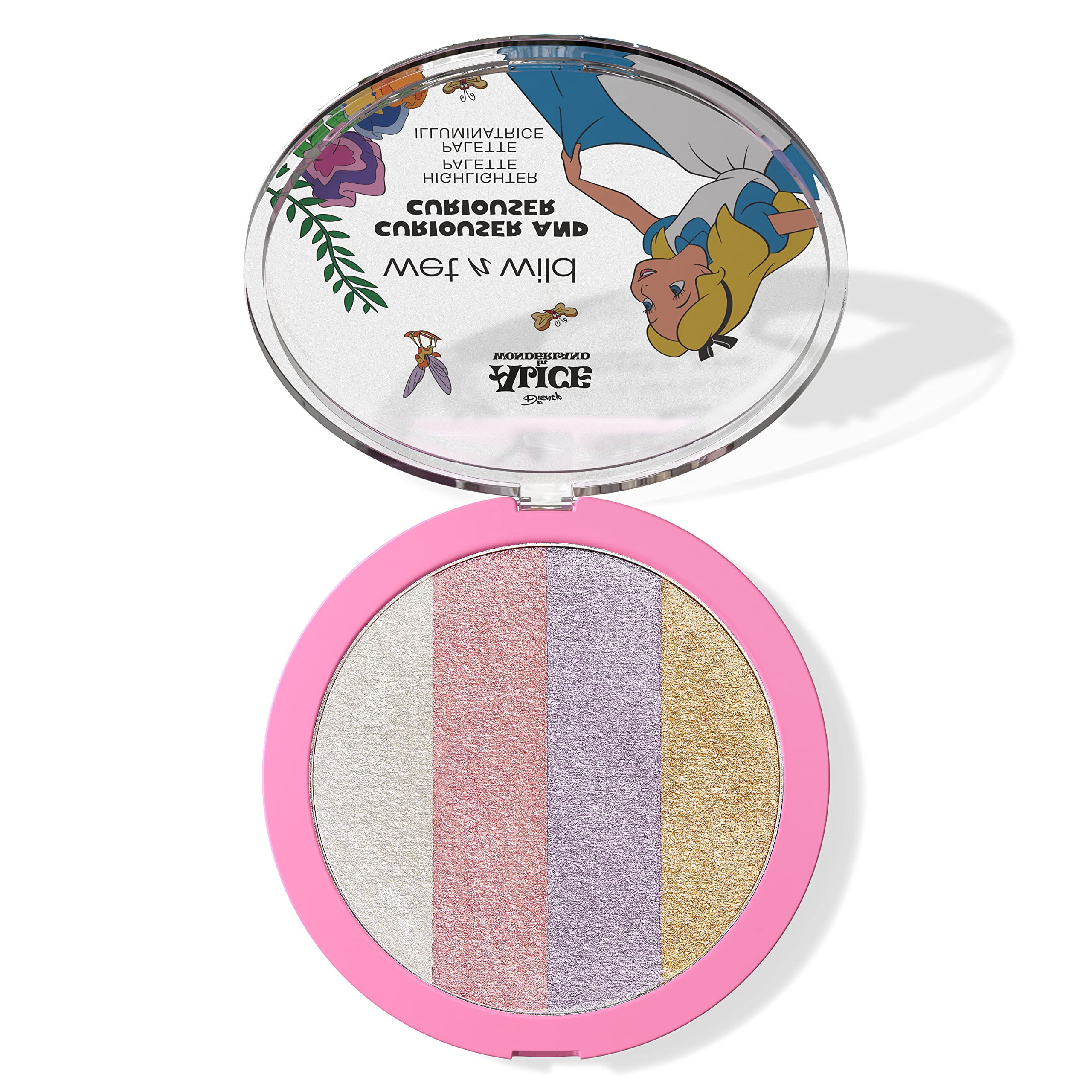 wet n wild Curiouser And Curiouser Highlighter Palette Alice In Wonderland Collection